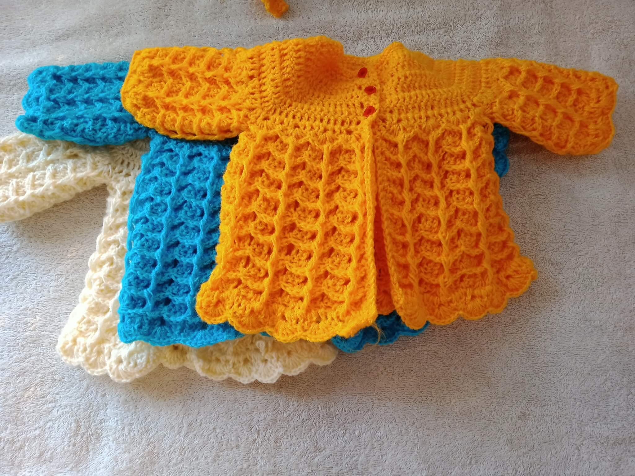 crochet baby dress