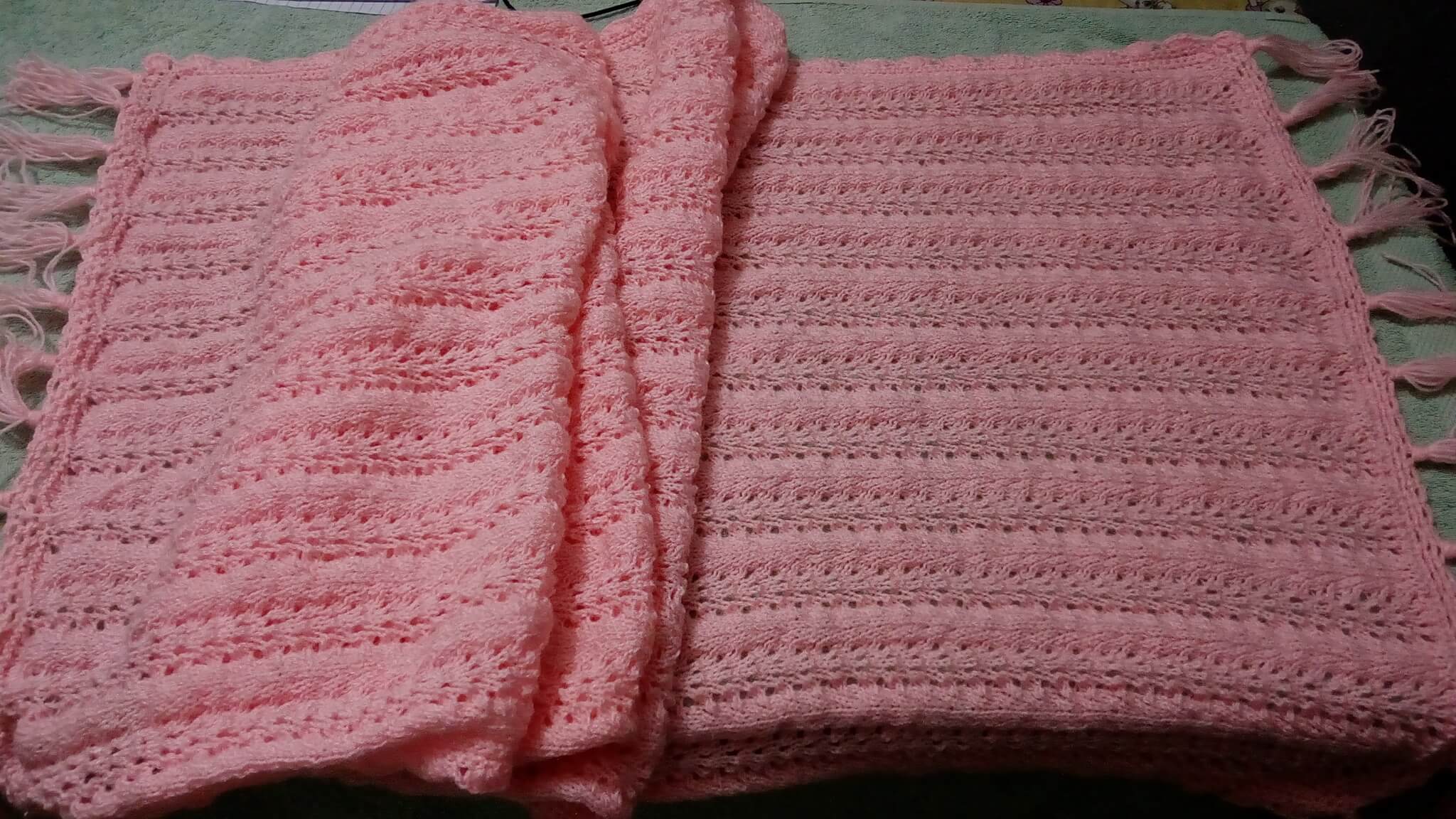 Knitted shawls