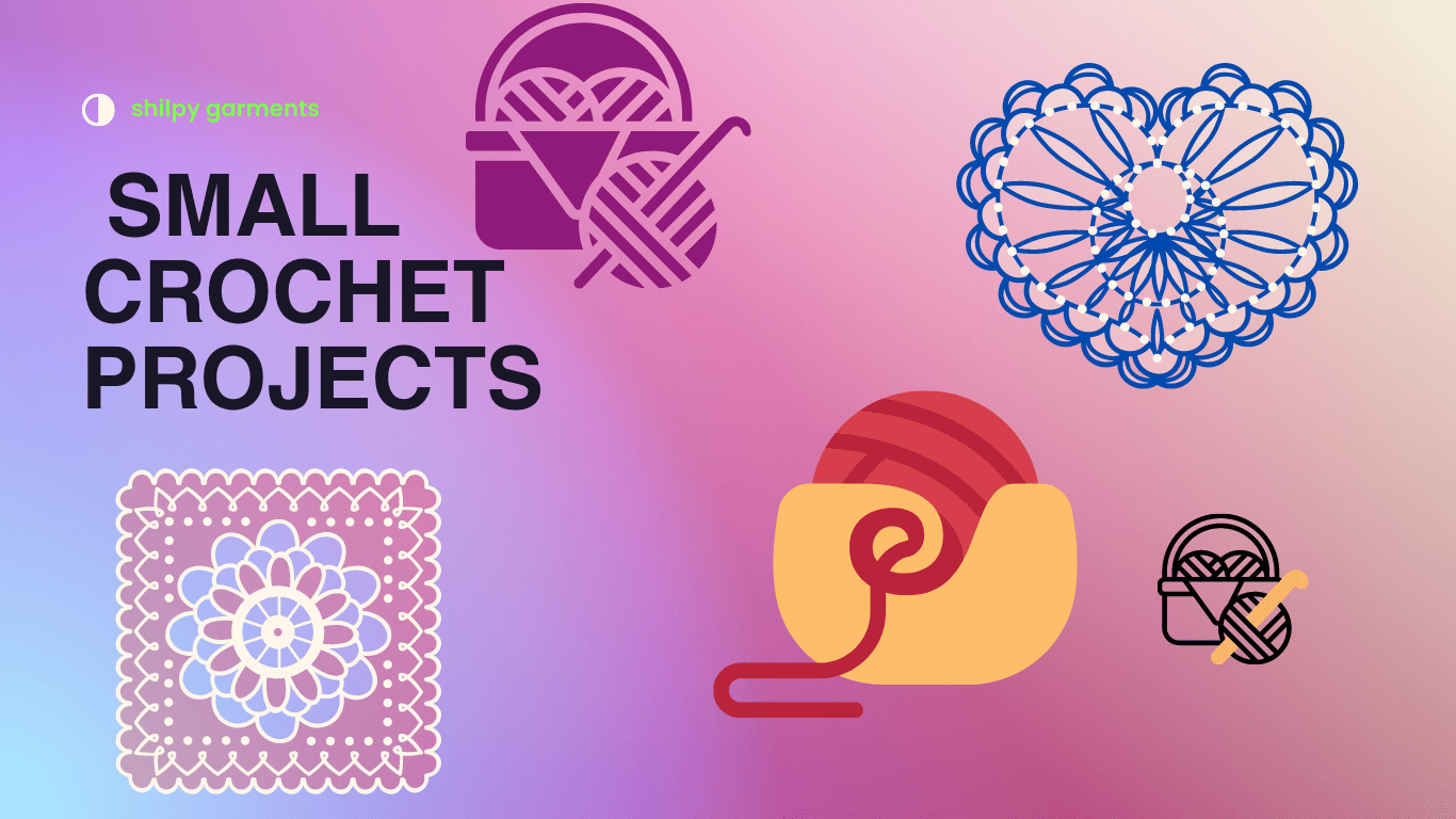 small crochet projects for beginners / क्रोशिये के छोटे प्रोजेक्ट