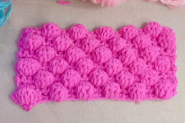 Bobble Stitch Crochet Pattern